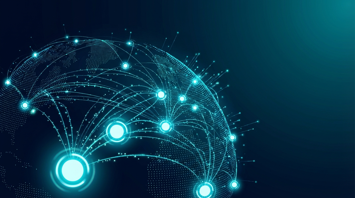 Global network of automated content