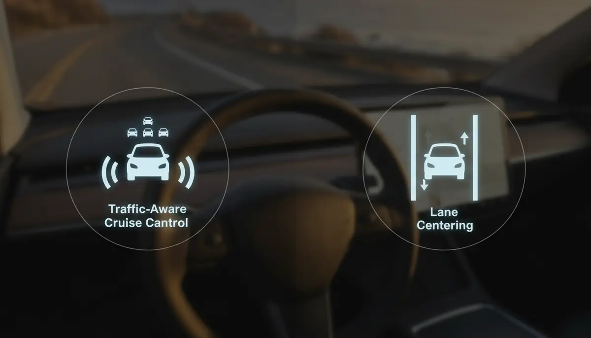 Illustration related to Tesla Removes Standard Autopilot in California [Explained]